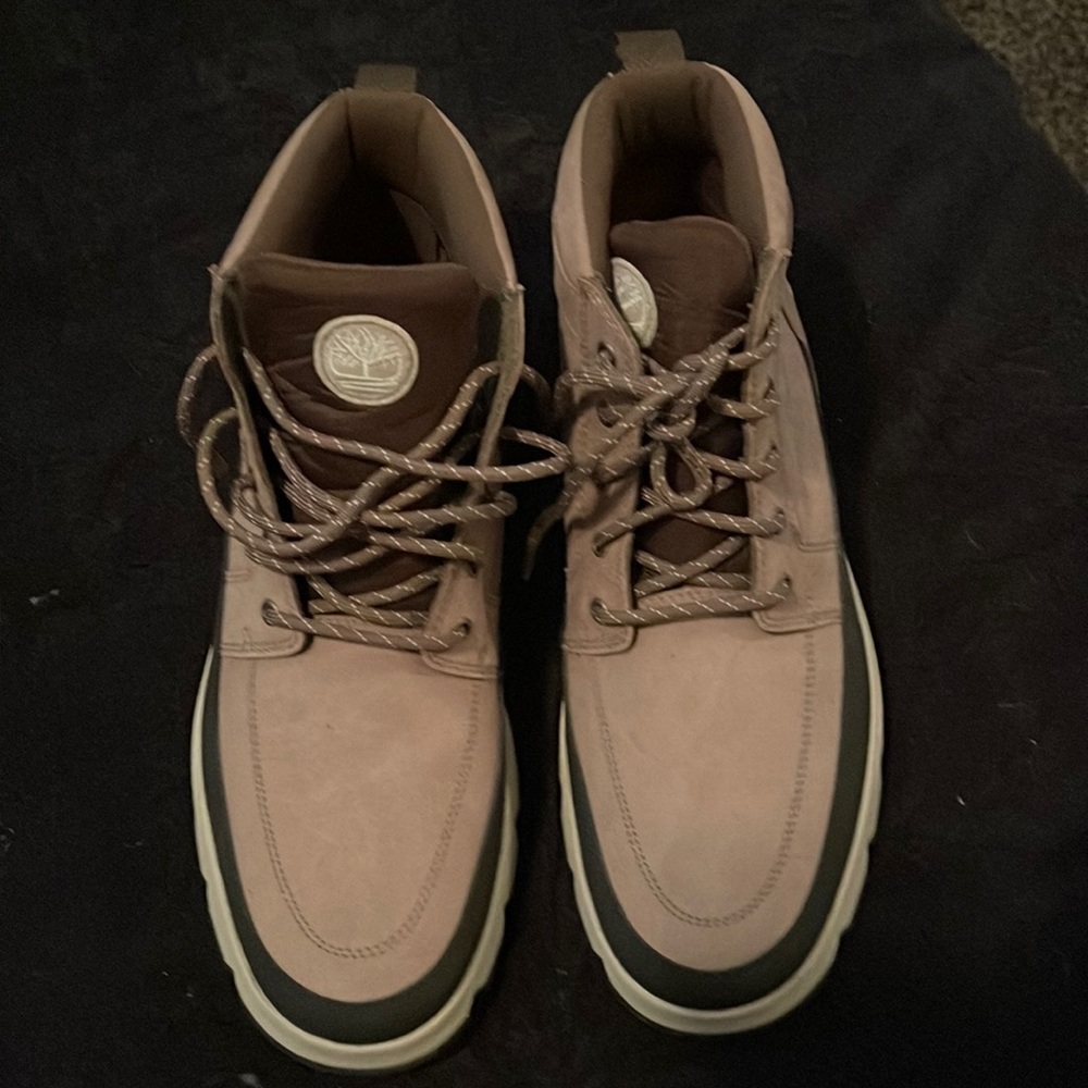 Mens timberland boots, size 10 1/2